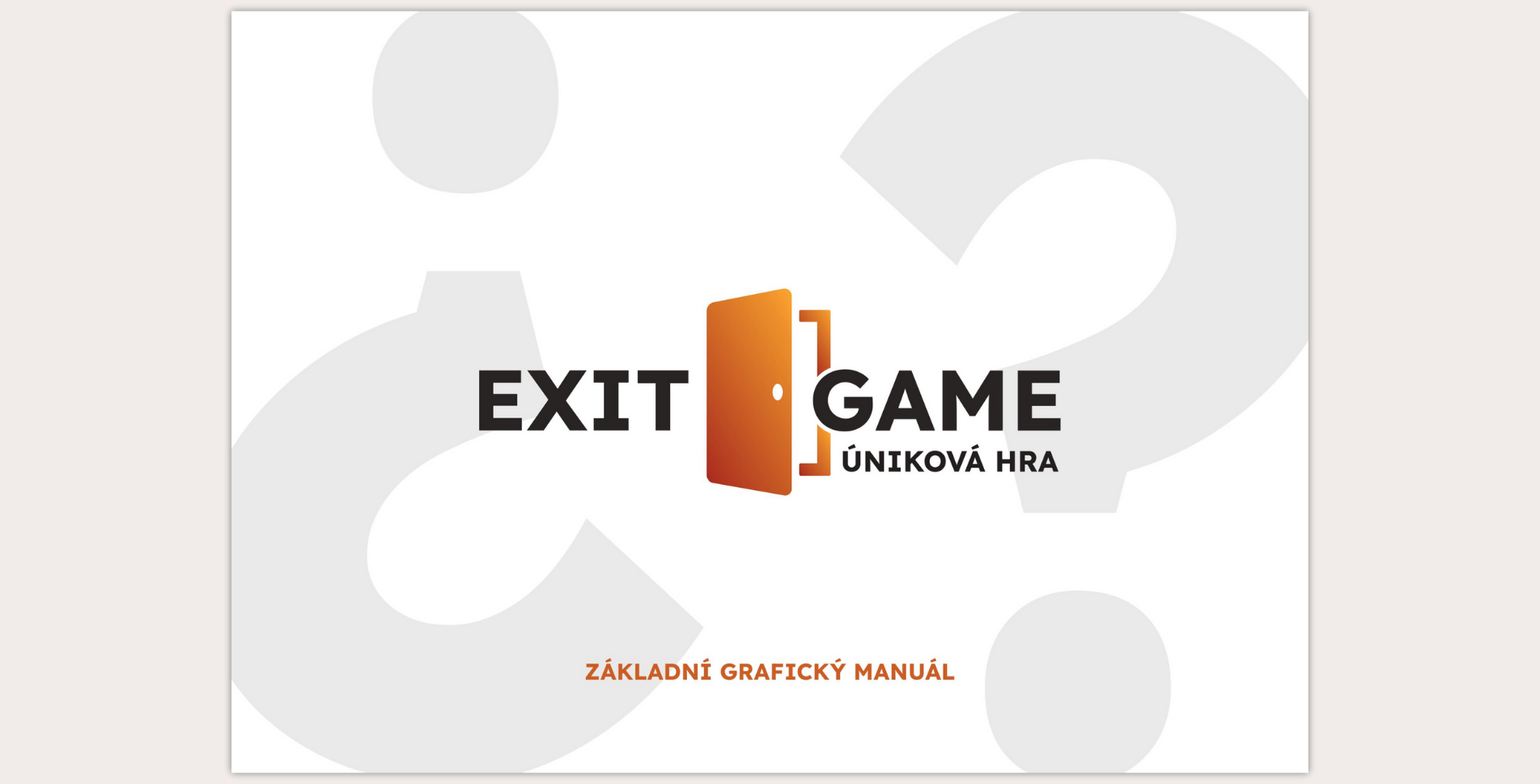 Exitgame.cz - Logomanual