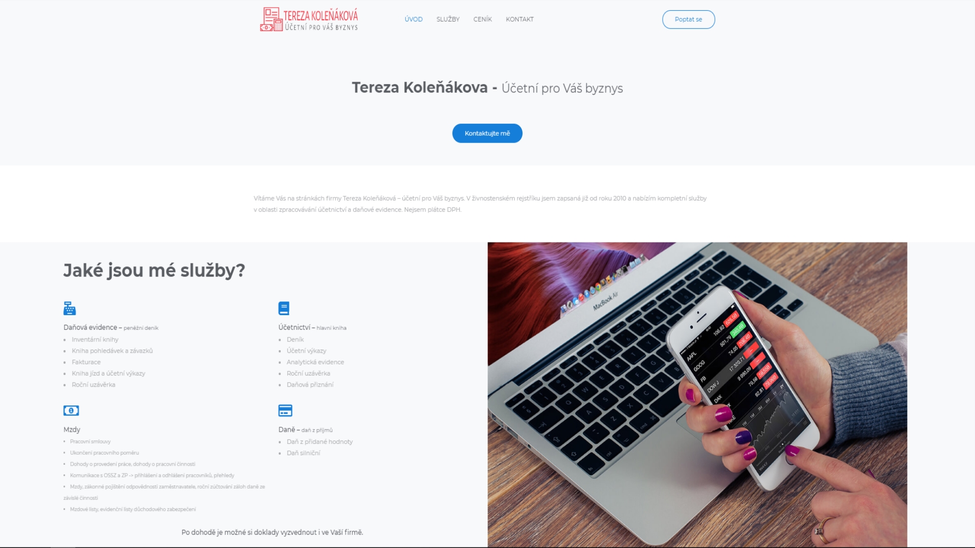 Tereza K. - Účetní poradenství