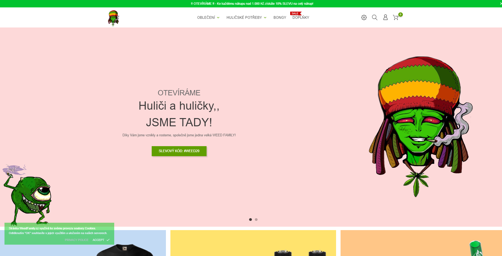 Weedfamily.cz - Outfit brand